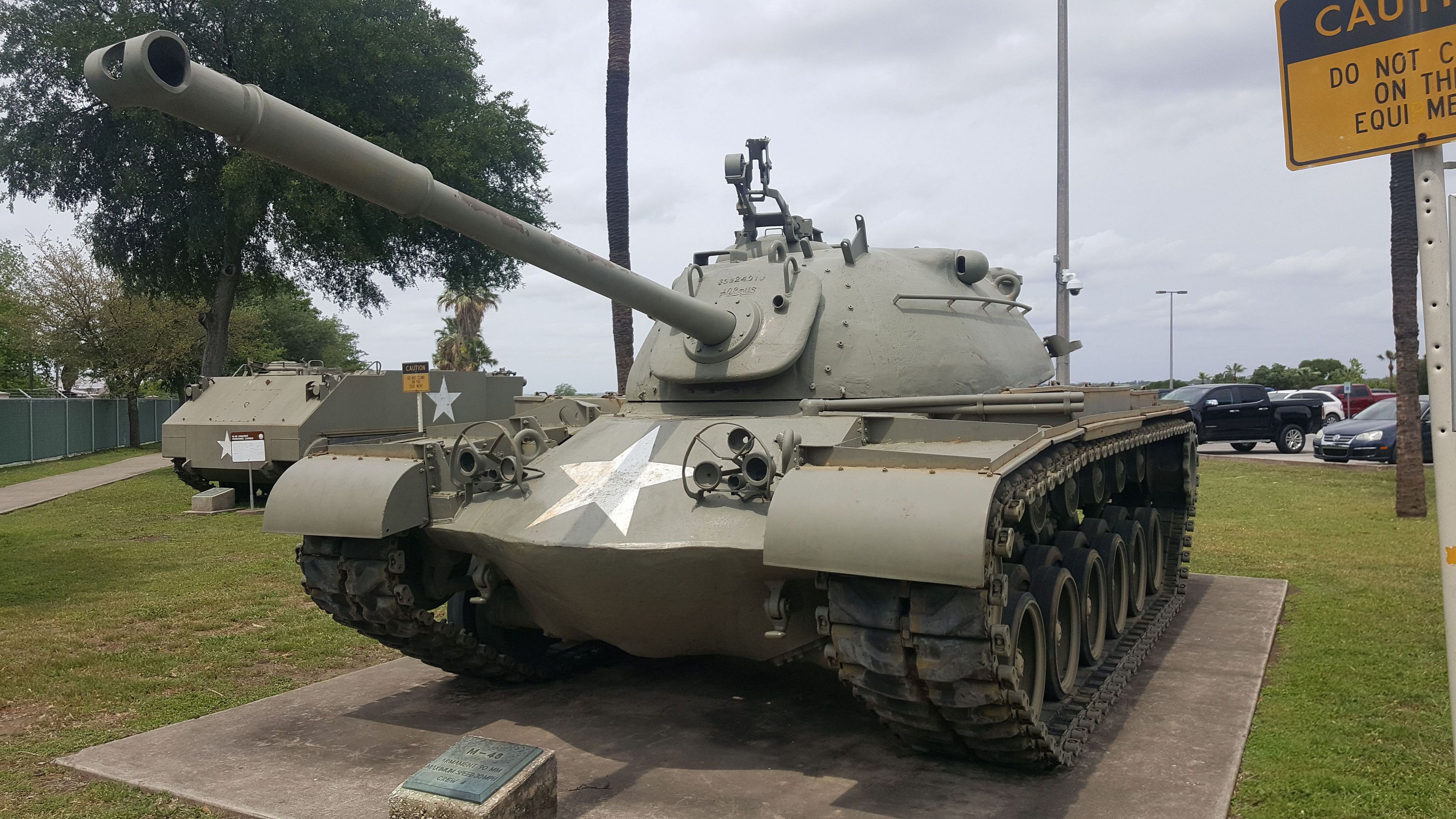 파일:M48_Patton_Tank_at_Fort_Sam_Houston_Museum_1.jpg