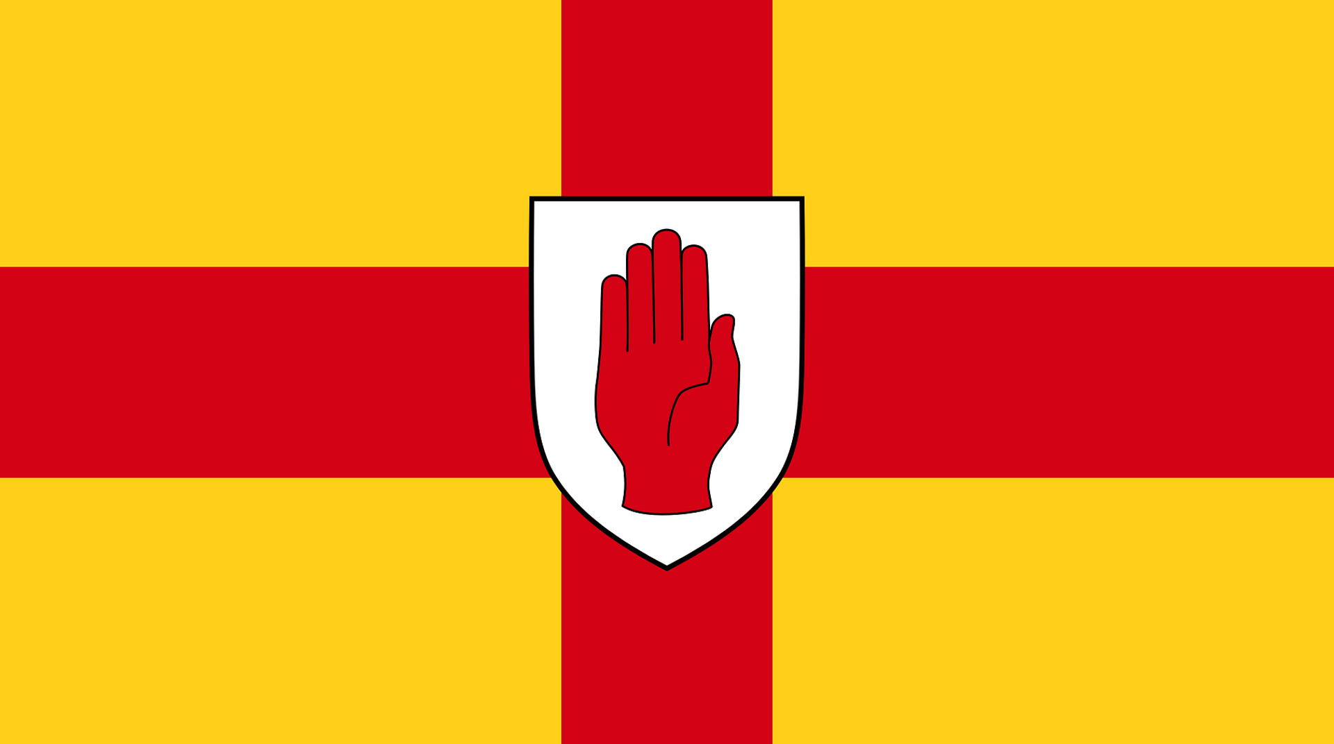파일:Provincial flag of Ulster.png