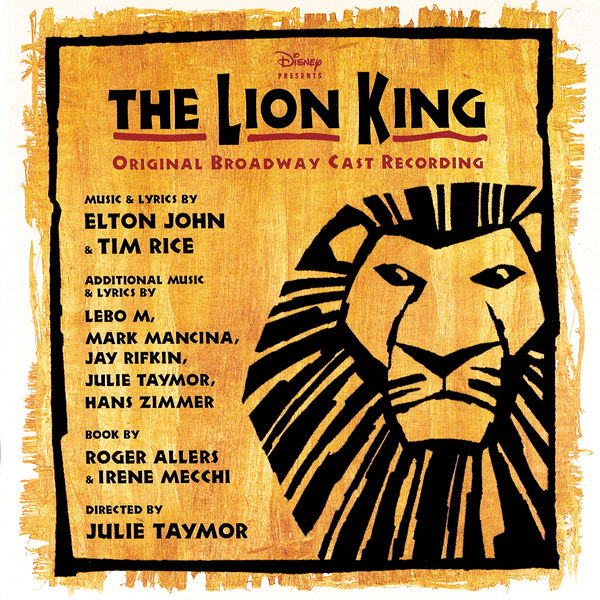 파일:the lion king musical soundtrack.jpg