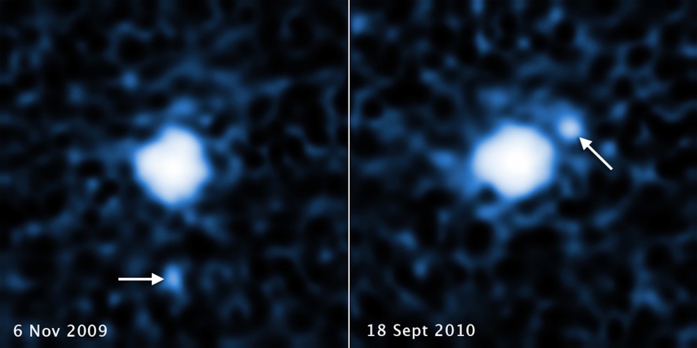 파일:Moon around dwarf planet 2007 OR10.jpg