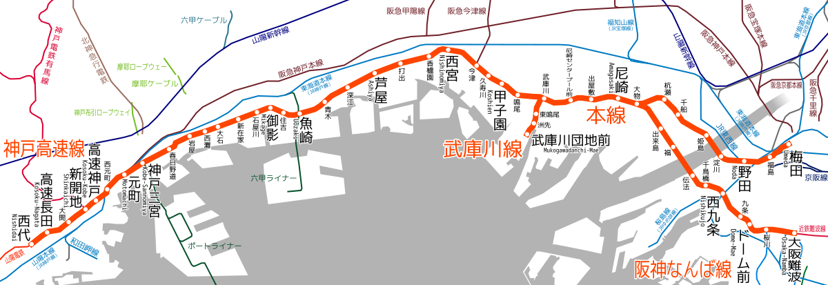 파일:Hanshin Electric Railway Linemap.png