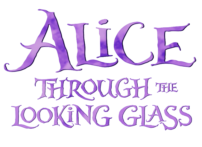 파일:Alice Through the Looking Glass Logo.png