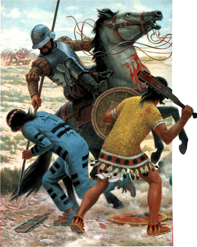 파일:external/www.altzar.org/conquistador-on-horse-fighting-two-incas.jpg