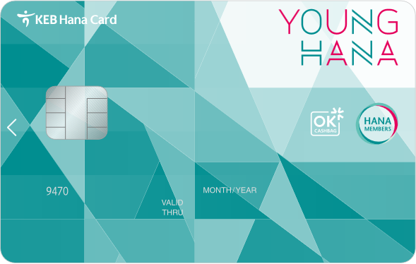 파일:YOUNG HANA 체크카드 with OK CASHBAG.png
