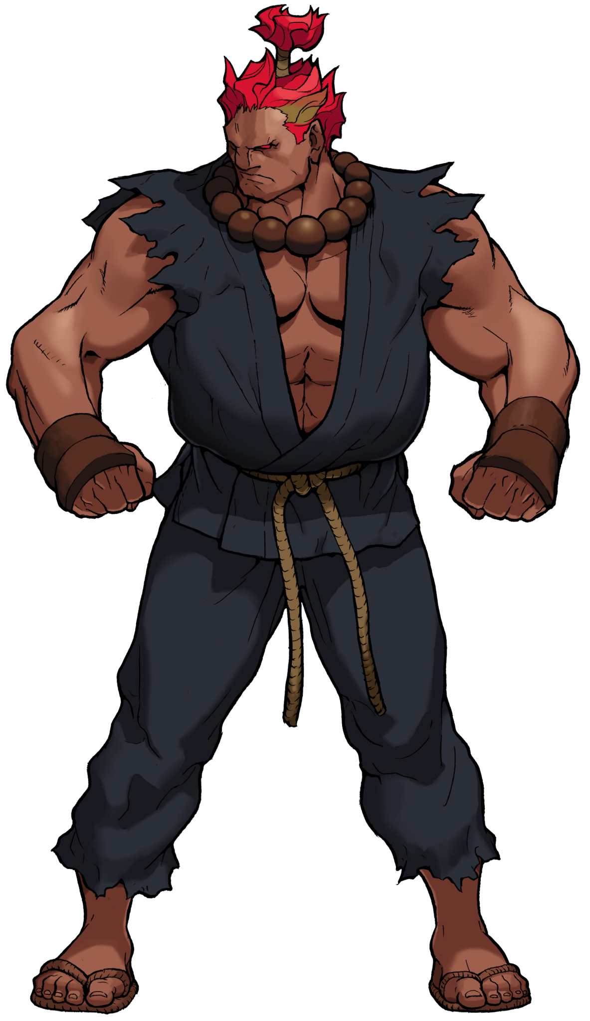 파일:Gouki-Street Fighter 3 2nd Impact_Character_artwork.png