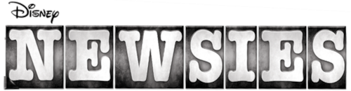 파일:newsies musical logo 2.png