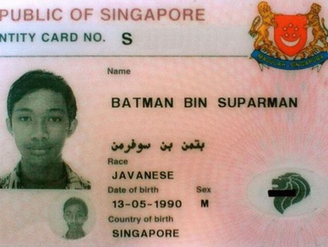파일:바트만 빈 수파르만 싱가포르 신분증.jpg