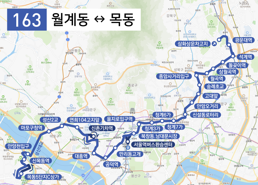 파일:서울 163 노선도.png