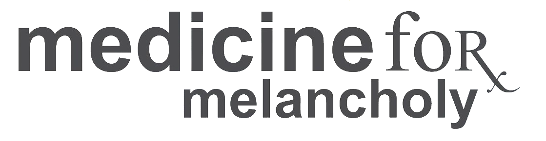 파일:Medicine For Melancholy Logo 2.png