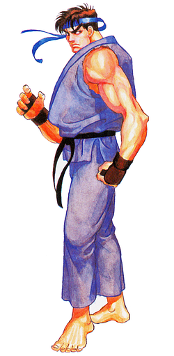 파일:Ryu_Street Fighter II Dash, Dash Turbo(Street Fighter II' Champion Edition, Hyper Fighting)_Artwork.png