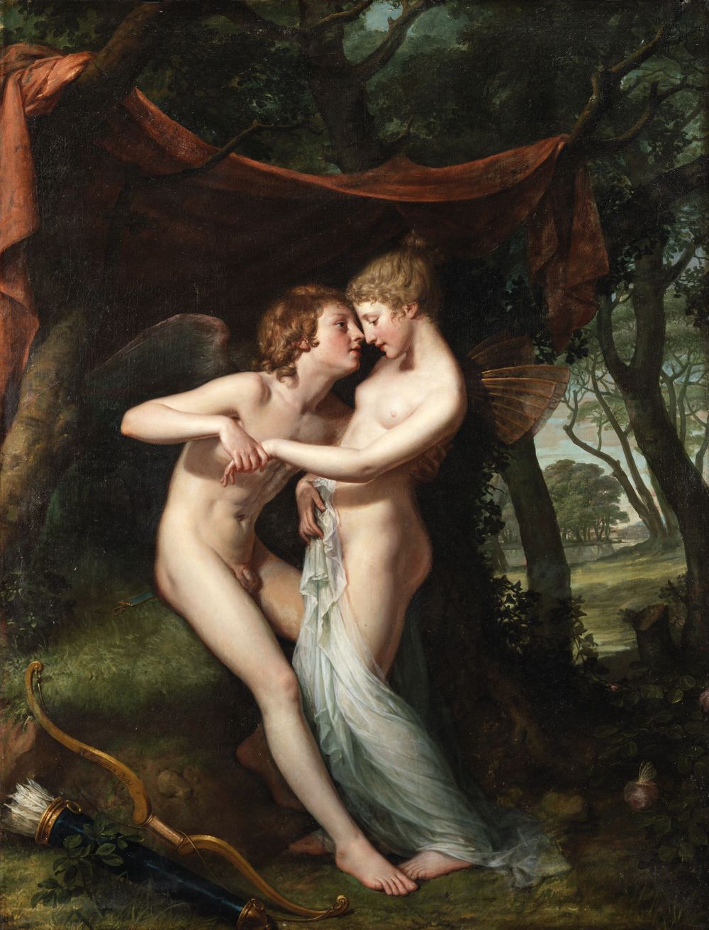 파일:Hugh Douglas Hamilton - Cupid and Psyche in the nuptial bower.jpg
