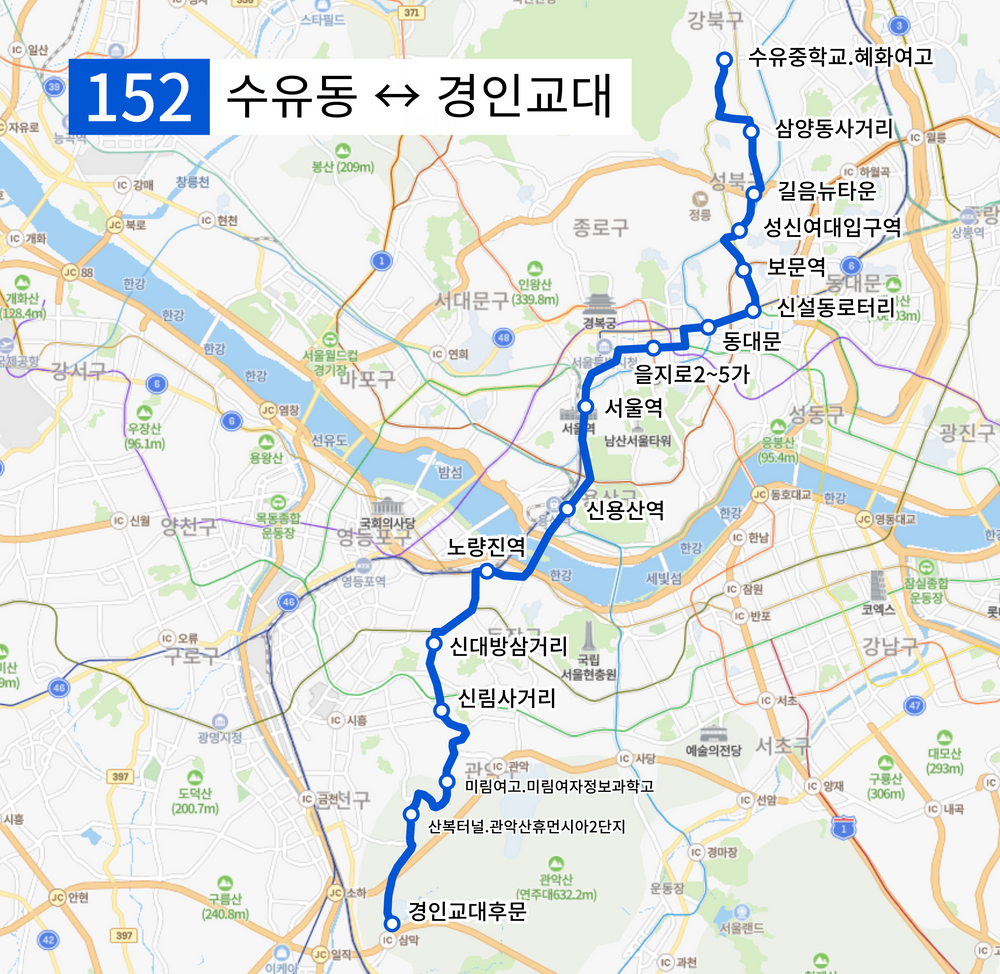 파일:서울 152 노선도.png