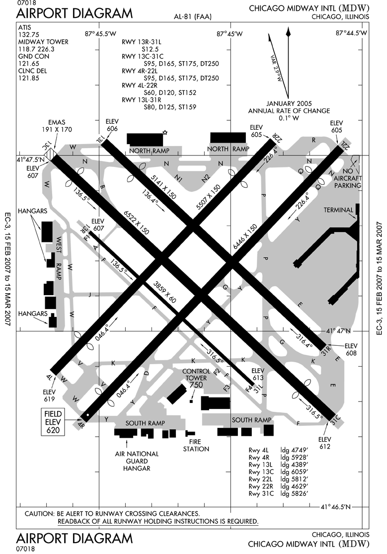파일:KMDW Airport Diagram.png