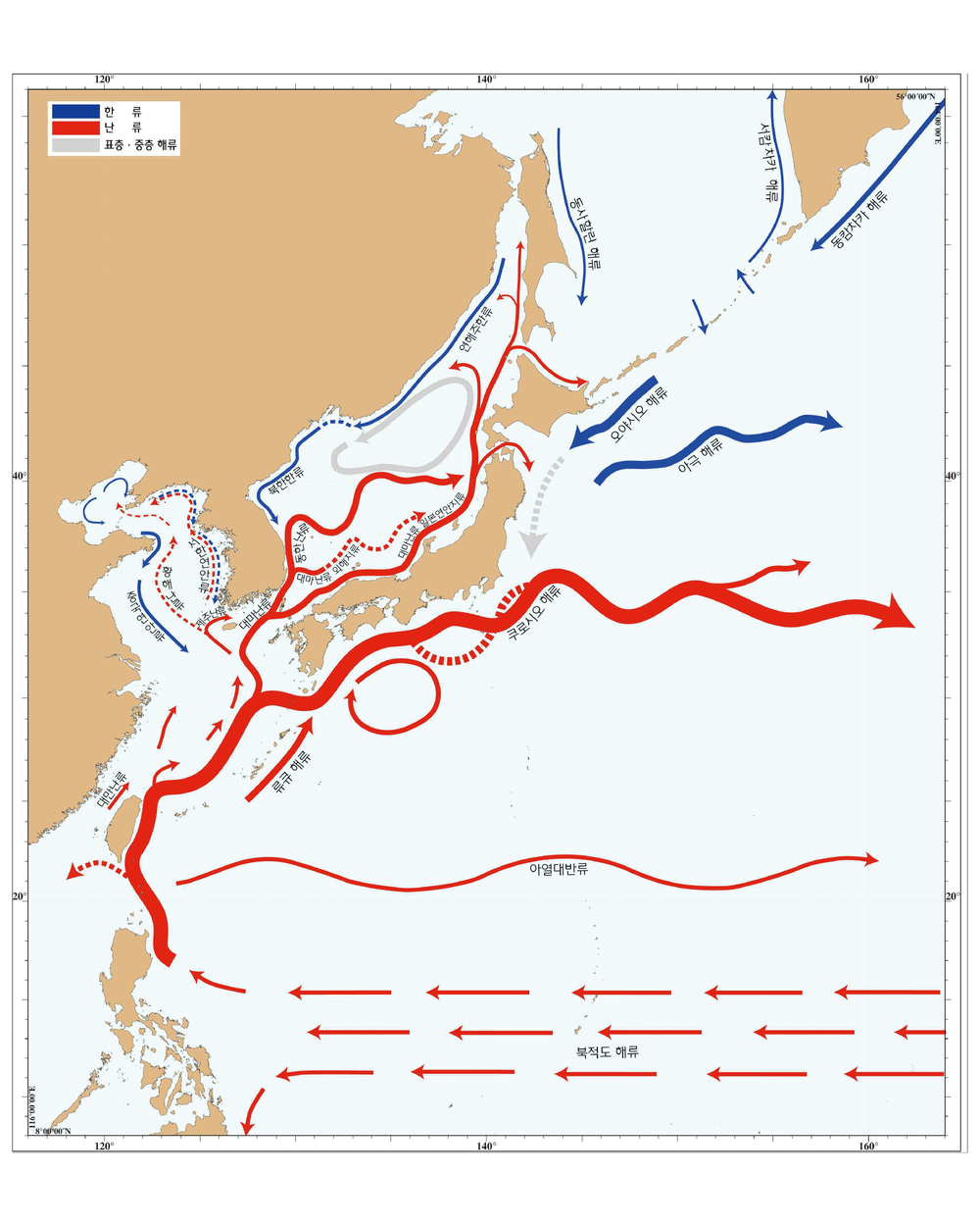 파일:한국 해류모식도 주변해역.png