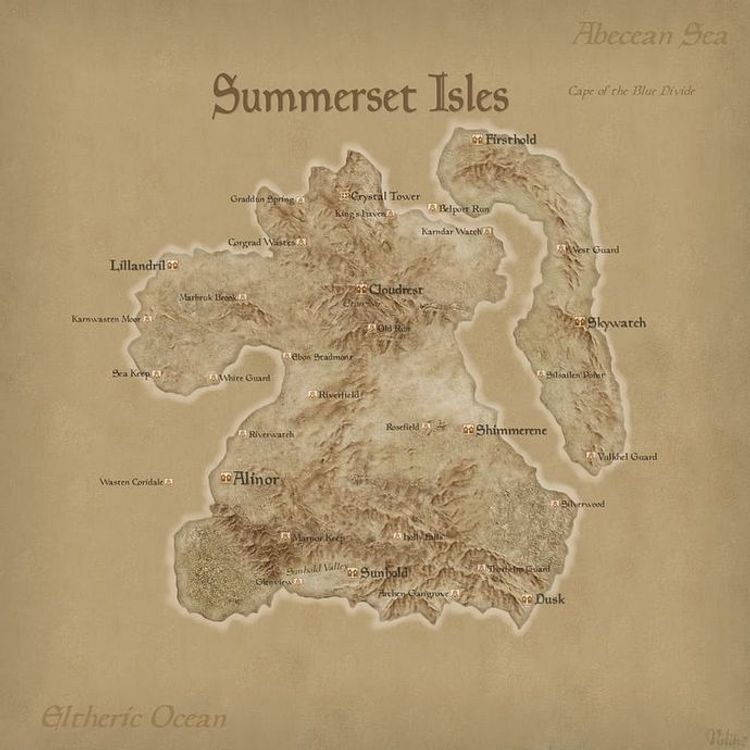 파일:Summerset Isles map.jpg