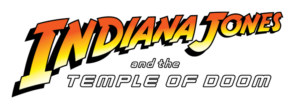 파일:Indiana Jones and the Temple of Doom Logo.png