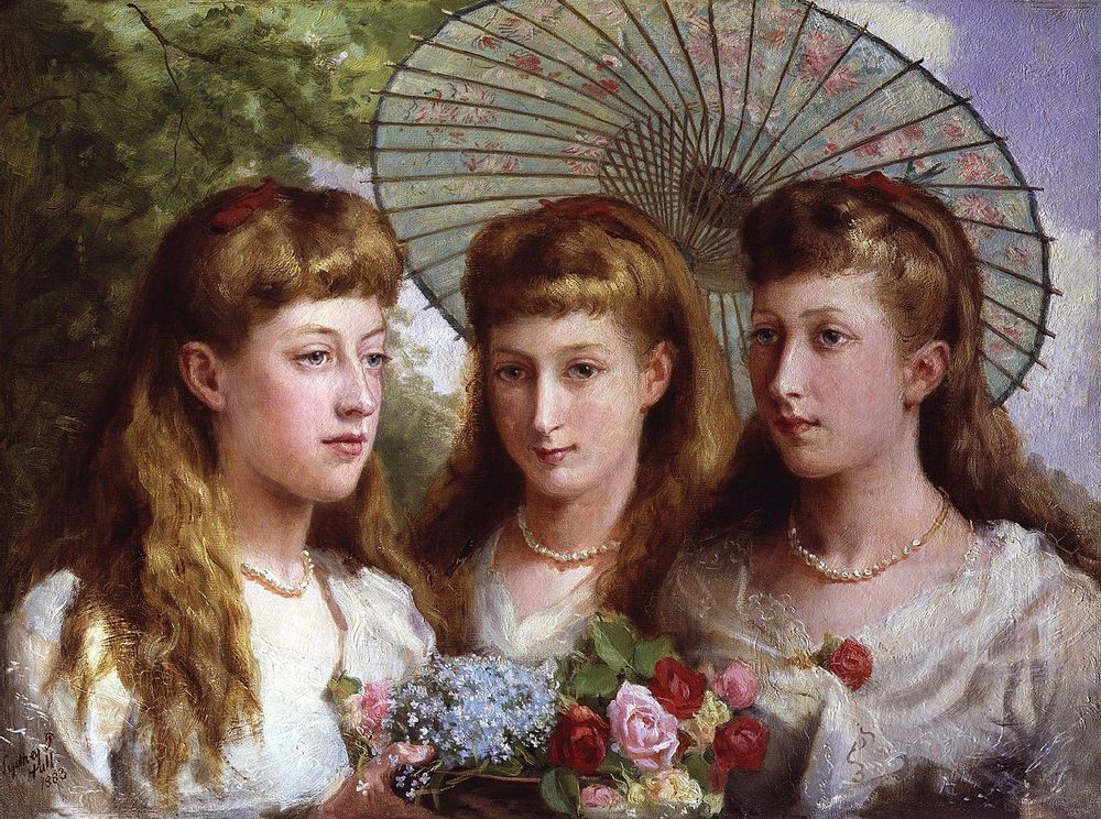 파일:1280px-The_three_daughters_of_King_Edward_VII_and_Queen_Alexandra_by_Sydney_Prior_Hall.jpg