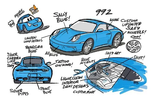파일:Porsche 911 Sally Carrera sketch.jpg