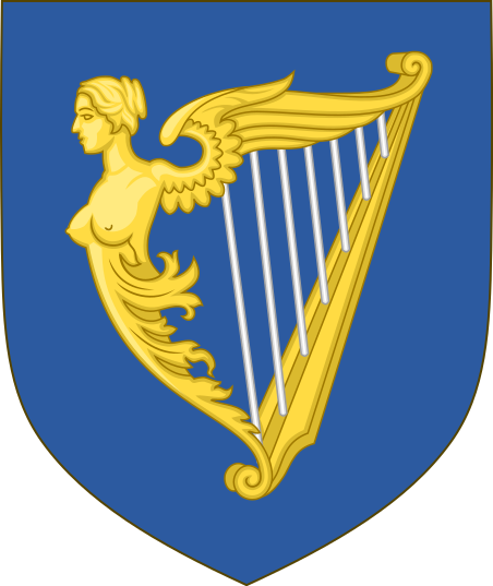 파일:452px-Arms_of_Ireland_(historical).svg.png