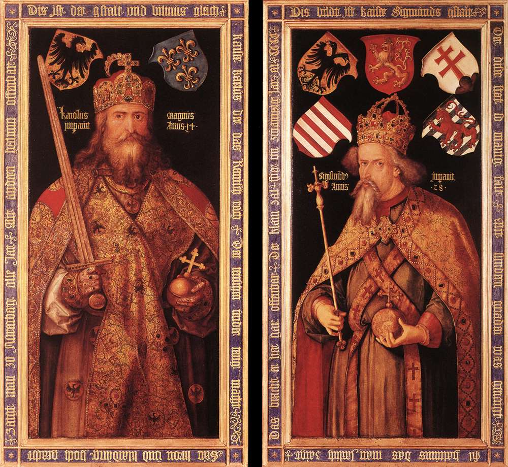 파일:Albrecht_Dürer_-_Emperor_Charlemagne_and_Emperor_Sigismund_-_WGA06997.jpg