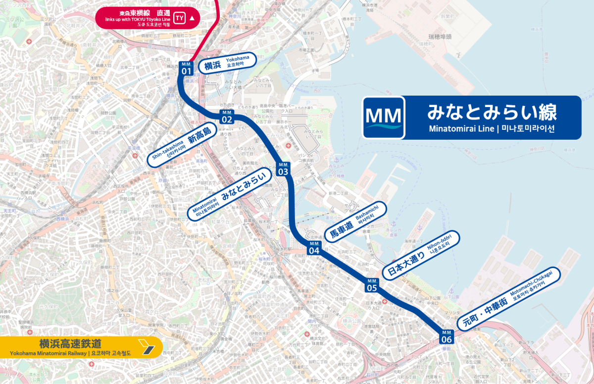 파일:Minatomirai_Line_linemap.png