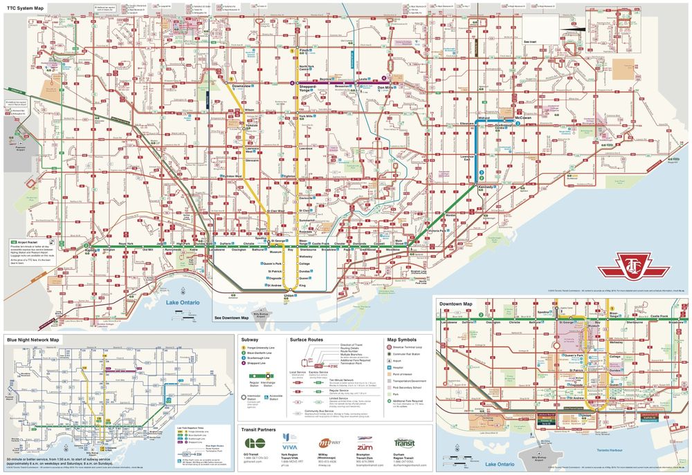 파일:토론토 버스 지도.jpg