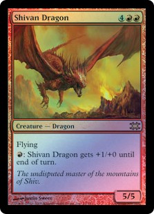 파일:Shivan Dragon (From the Vault; Dragons).jpg